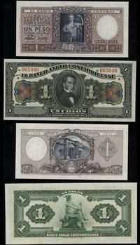 zestaw 2 banknotów:, 1 peso 1952 Argentyna, 1 co
