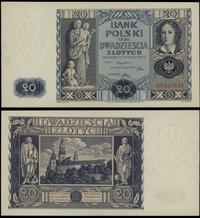 20 złotych 11.11.1936, seria AV, numeracja 76416