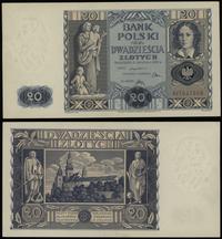 20 złotych 11.11.1936, seria AV, numeracja 76418