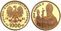 1.000 złotych 1982, Szwajcaria, JAN PAWEŁ II, zł