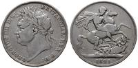 Wielka Brytania, 1 korona, 1821