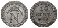 10 centimes 1808, Paryż, bilon, Gadoury 190, KM 