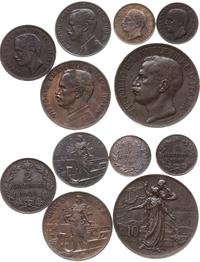 zestaw 6 monet, Rzym, w skład zestawu wchodzą: 1