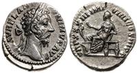 denar 178-179, Rzym, Aw: Popiersie cesarza w pra