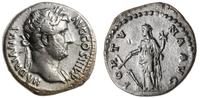 denar 134-138, Rzym, Aw: Popiersie cesarza w pra