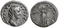 denar pośmiertny po 141, Rzym, Aw: Popiersie ces