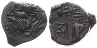 obol 310-280 pne, Aw: Głowa Borystenesa (uosobie