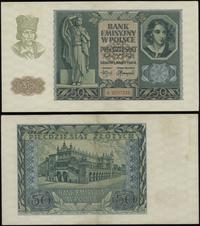 50 złotych 1.03.1940, seria A, numeracja 2597252