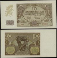 10 złotych 1.03.1940, seria J, numeracja 3706515