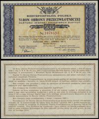 bon na 20 złotych 1.06.1939, numeracja 1078532, 