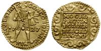 dukat 1727, złoto 3.50 g; moneta ładnej prezencj