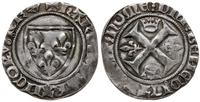 Francja, grosz, 1385-1417