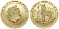 50 dolarów 2015, Perth, rok kozy, złoto 15.59 g 