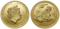 50 dolarów 2016, Perth, rok małpy, złoto 15.58 g