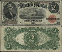 2 dolary 1917, seria D33592886A, podpisy Speelma