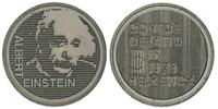 5 franków 1974, Albert Einstein, miedzionikiel