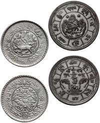 2 monety srebrne, 10 srang 1948, 3 srang 1937, b
