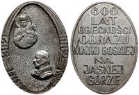 Polska, owalny medal na 600 lat obrazu Matki Boskiej na Jasnej Górze, 1982