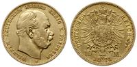 10 marek 1873, Berlin, złoto 3.92 g, AKS 111, Ja