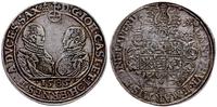 talar 1585, Saalfeld, srebro 28.74 g, Dav. 9756,