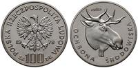 100 złotych 1978, Warszawa, Ochrona Środowiska -