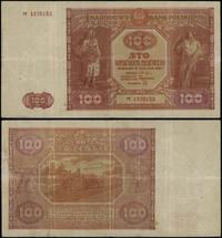 100 złotych 15.05.1946, seria M 1378132, złamani