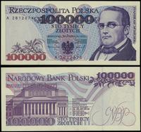 100.000 złotych 16.11.1993, seria A 2812674, pię