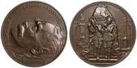 Polska, medal wybity w pierwszą rocznicę śmierci Józefa Piłsudskiego 1936