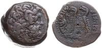 AE 38 ok 170-163 pne, Aw: Głowa Zeusa w prawo; R