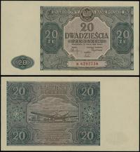20 złotych 15.05.1946, seria B, numeracja 629273