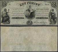 2 forinty 18... (ok. 1850), seria E, bez numerac