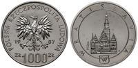 1.000 złotych 1987, Warszawa, Miasto Wrocław - W