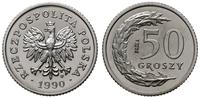 Polska, 50 groszy, 1990