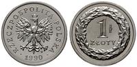 Polska, 1 złoty, 1990