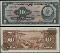 10 pesos 10.05.1967, seria BDA, numeracja N99198