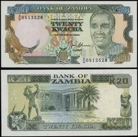 Zambia, 20 kwacha, 1989-1991
