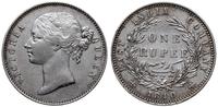 1 rupia 1840, Kalkuta, srebro 11.56 g, KM 458