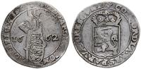1/2 silver dukata 1662, srebro 13.76 g, rzadka, 