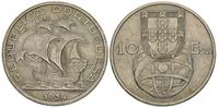 10 escudo 1954, srebro 12.43 g