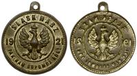 Medalik Śląsk Nasz 1921, patriotyczny z okazji g