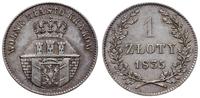 1 złoty 1835, Wiedeń, bardzo ładne, Bitkin 1, Ko