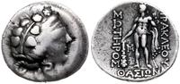 tetradrachma po 148 pne, Aw: Głowa Dionizosa w p