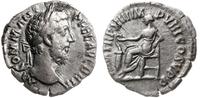 denar  187-188, Rzym, Aw: Popiersie cesarza w pr