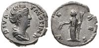 denar 141, Rzym, Aw: Głowa Faustyny w prawo i na