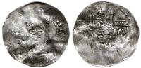 denar 1002-1024, Popiersie króla na wprost / Nap