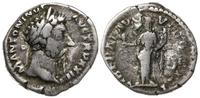 denar 169-170, Rzym, Aw: Głowa cesarza w wieńcu 