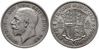 1/2 korony 1929, Londyn, srebro 14.10 g, S. 4037
