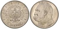 10 złotych 1937, II RP -Józef Piłsudski, Parchim