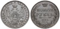 rubel 1851 СПБ ПA, Petersburg, Św. Jerzy bez pła