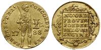 dukat 1788, Utrecht, złoto 3.47 g, Delmonte 965,